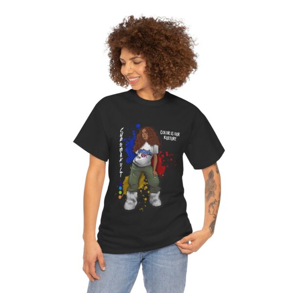 Color is Our Kulture Black Tee