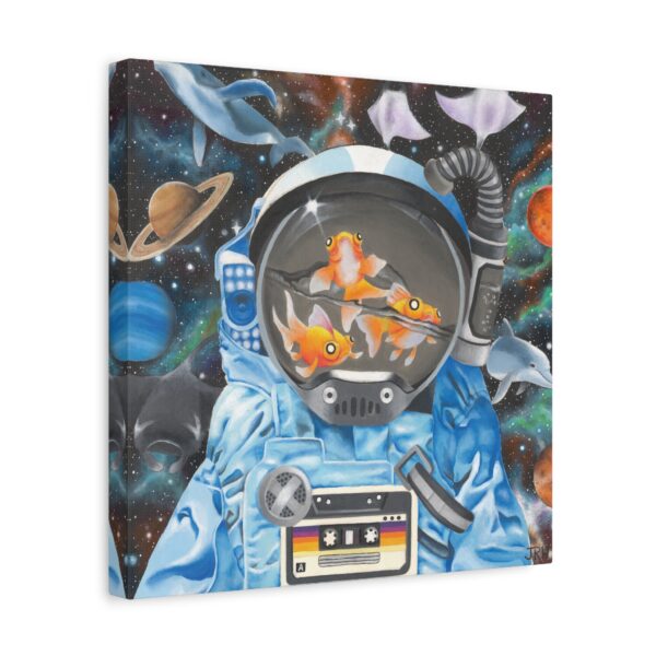 Galaxsea Matte Canvas Print